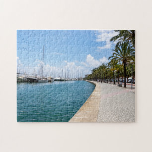 Wasserpromenade - Palma de Mallorca, Spanien Puzzle