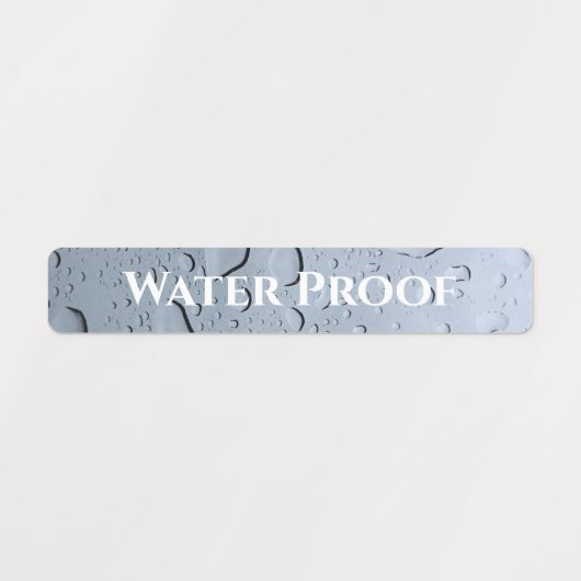 Wasserproof-Splash-freie Tropfen Custom-Paketlabel Etiketten (Design 1)