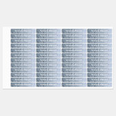 Wasserproof-Splash-freie Tropfen Custom-Paketlabel Etiketten (Blatt)