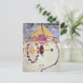 Wasserpumpe, aus "Buch des Wissens über genial Postkarte (Stehend Vorderseite)