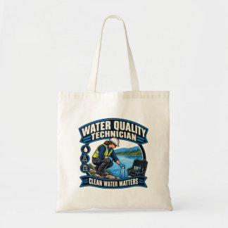 Wasserqualität-Techniker-Shirt, Sauberes Wasser Ar Tragetasche
