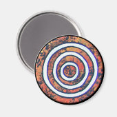 Wasserquelle - Höhlenwand 3B - Magnet (Vorderseite/Rückseite)