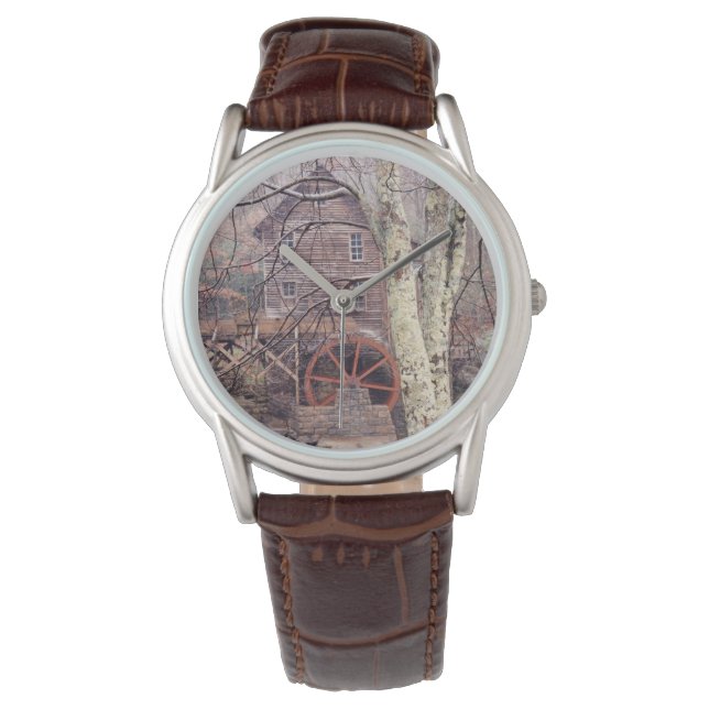 Wasserrad Armbanduhr (Vorderseite)