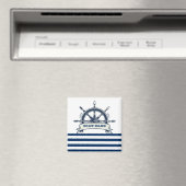 Wasserrad, blaue Streifen Magnet (In Situ (Geschirrspüler))