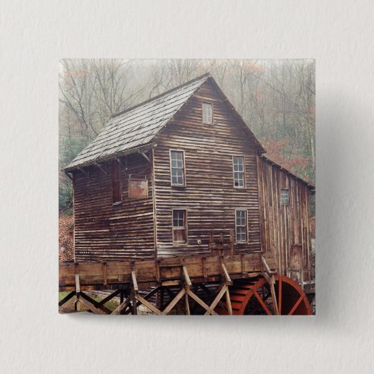 Wasserrad Button (Vorderseite)