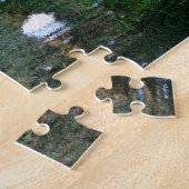 Wasserrad Entwässerungsteich Seurat Foto Malerei Puzzle (Seite)