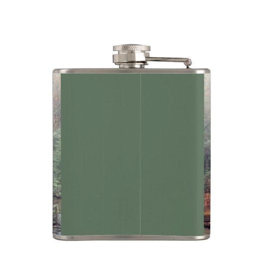 Wasserrad Flachmann (Rückseite)