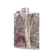 Wasserrad Flachmann (Links)