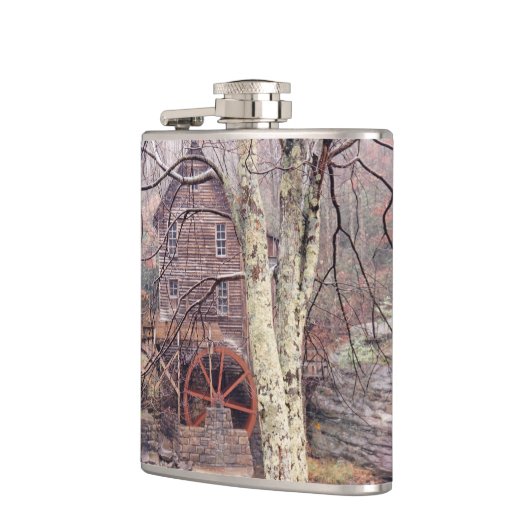 Wasserrad Flachmann (Links)