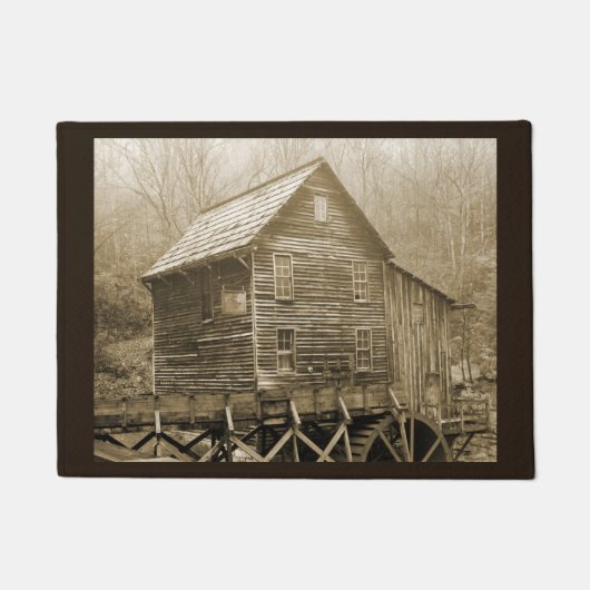 Wasserrad Fußmatte (Vorderseite)