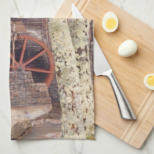 Wasserrad Handtuch (Viertel Falte)