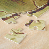 Wasserrad, Mond, Wasserfall, Puzzle (Seite)