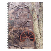 Wasserrad Notizblock (Vorderseite)