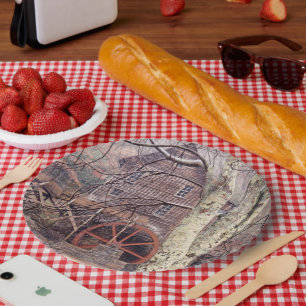 Wasserrad Pappteller