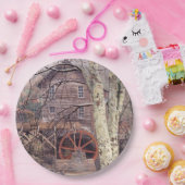 Wasserrad Pappteller (Party)