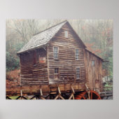 Wasserrad Poster (Vorne)