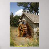 Wasserrad Poster (Vorne)