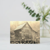 Wasserrad Postkarte (Stehend Vorderseite)