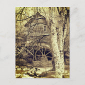 Wasserrad Postkarte (Vorderseite)