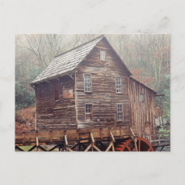 Wasserrad Postkarte