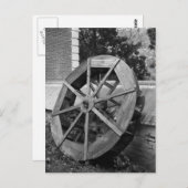 Wasserrad Postkarte (Vorne/Hinten)