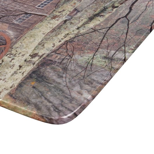 Wasserrad Schneidebrett (Ecke)