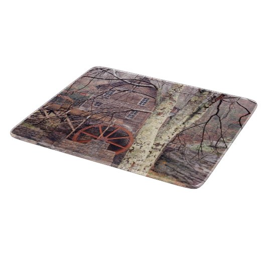 Wasserrad Schneidebrett (Ecke)