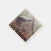Wasserrad Serviette (Ecke)