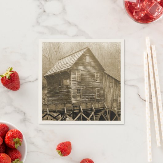 Wasserrad Serviette (Beispiel)