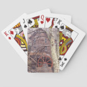 Wasserrad Spielkarten (Rückseite)