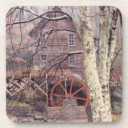 Wasserrad Untersetzer (Vorderseite)