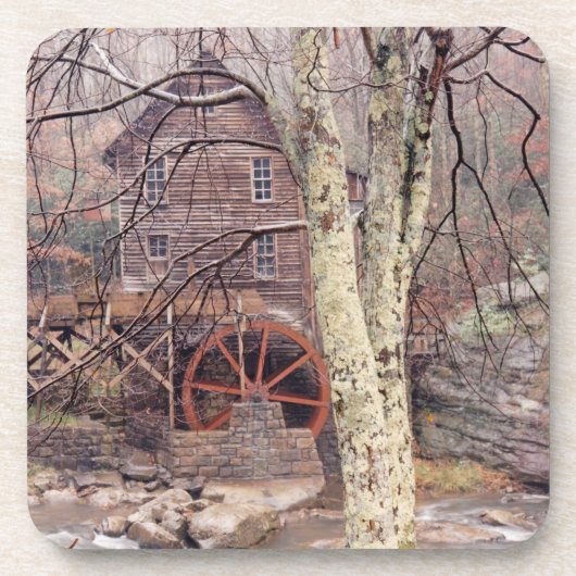 Wasserrad Untersetzer (Vorderseite)