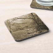 Wasserrad Untersetzer (Linke Seite)