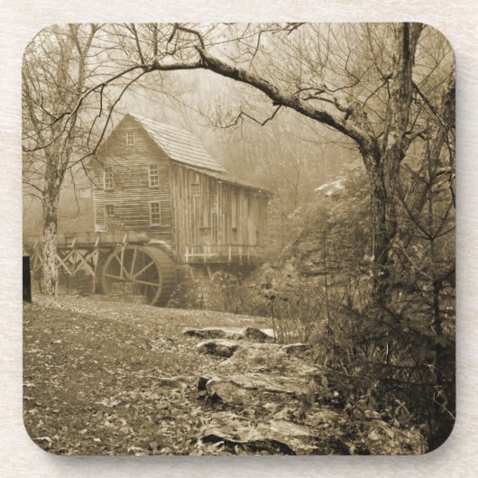 Wasserrad Untersetzer (Vorderseite)