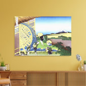 Wasserräder bei Onden Leinwanddruck (Insitu (Wohnzimmer))