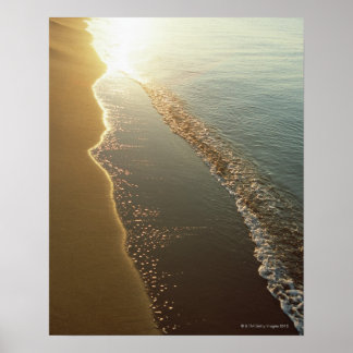 Wasserrand (Abend) Poster