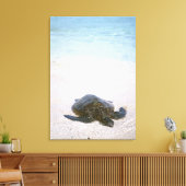 Wasserrand Leinwanddruck (Insitu (Wohnzimmer))