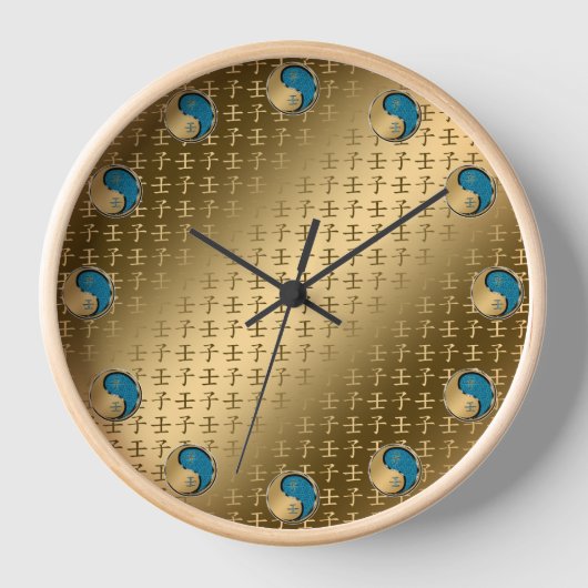 Wasserratte Uhr (Vorderseite)