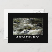 Wasserrauschen Motivierend Postkarten (Vorne/Hinten)