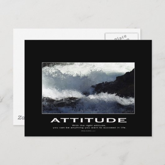 Wasserrauschen Motivierend Postkarten (Vorne/Hinten)