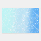 Wasserreflektionen Geschenkpapier Set (Vorderseite)