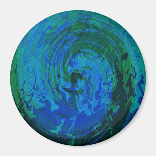 Wasserreflektionen.... Magnet (Vorne)