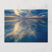 Wasserreflektionen Postkarte (Vorderseite)