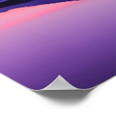 Wasserreflektionen | "Sakasa-Fuji" Poster (Ecke)