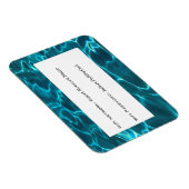 Wasserreflektionen WLAN-Details Magnet (Rechte Seite)