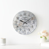 Wasserreflexionsuhr Große Wanduhr (Zuhause)