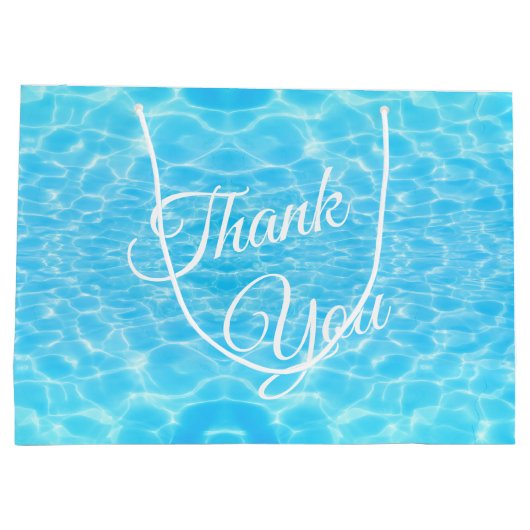 Wasserreifen Pool Party Beach Party Sommer Party Große Geschenktüte (Rückseite)