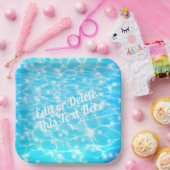 Wasserreifen Pool Party Beach Party Sommer Party Pappteller (Party)