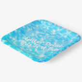 Wasserreifen Pool Party Beach Party Sommer Party Pappteller (Gewinkelt)