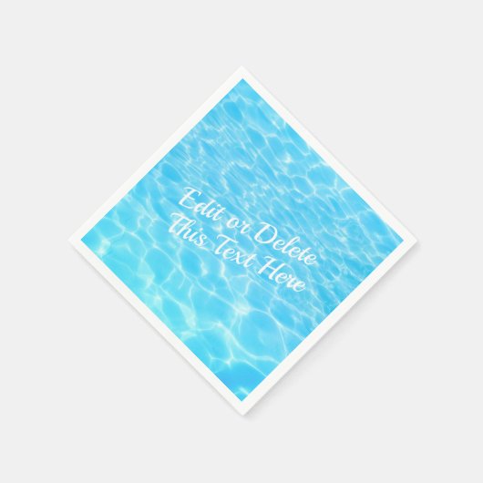 Wasserreifen Pool Party Beach Party Sommer Party Serviette (Ecke)